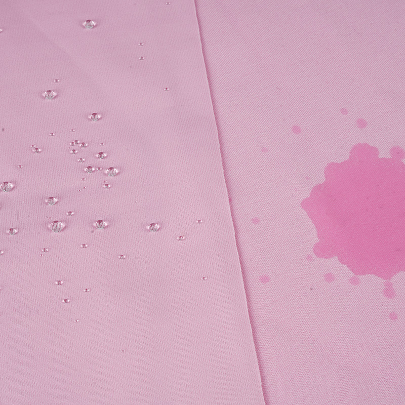 FHA-2 50% rayon 43% poliestere 7% spandex tessuto idrofilo singolo e impermeabile