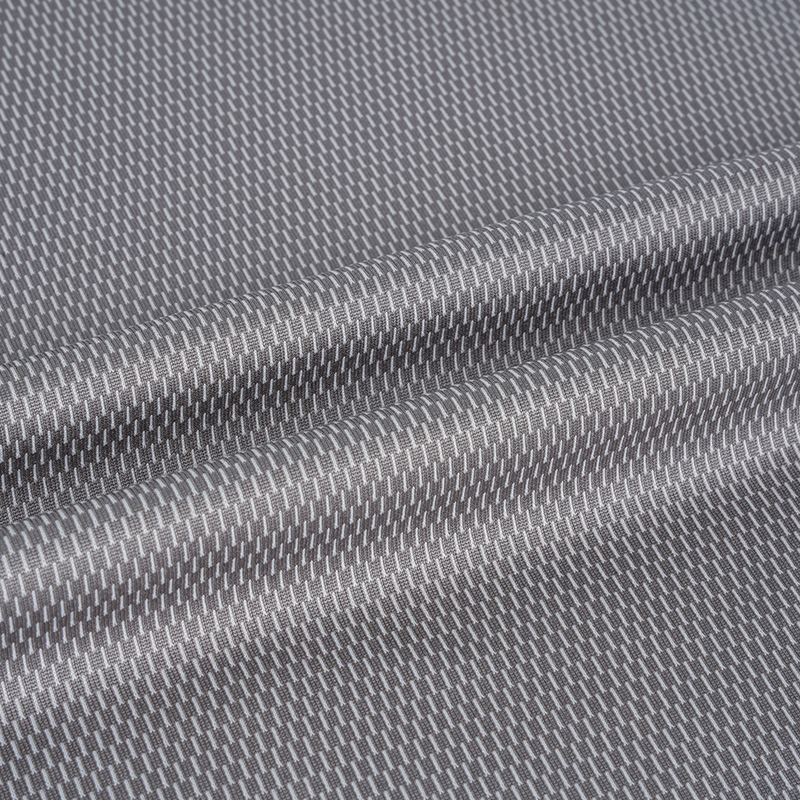 26p104 100%poliestere a due tono color tono assorbimento idrofilo tessuto a maglie uccellini